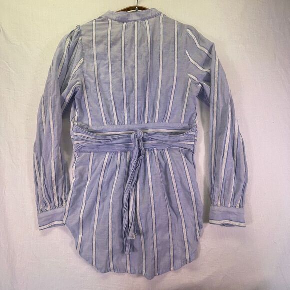 Anthropologie Women's South Seas Belted Striped Tunic. Sz 10 - Picture 8 of 10